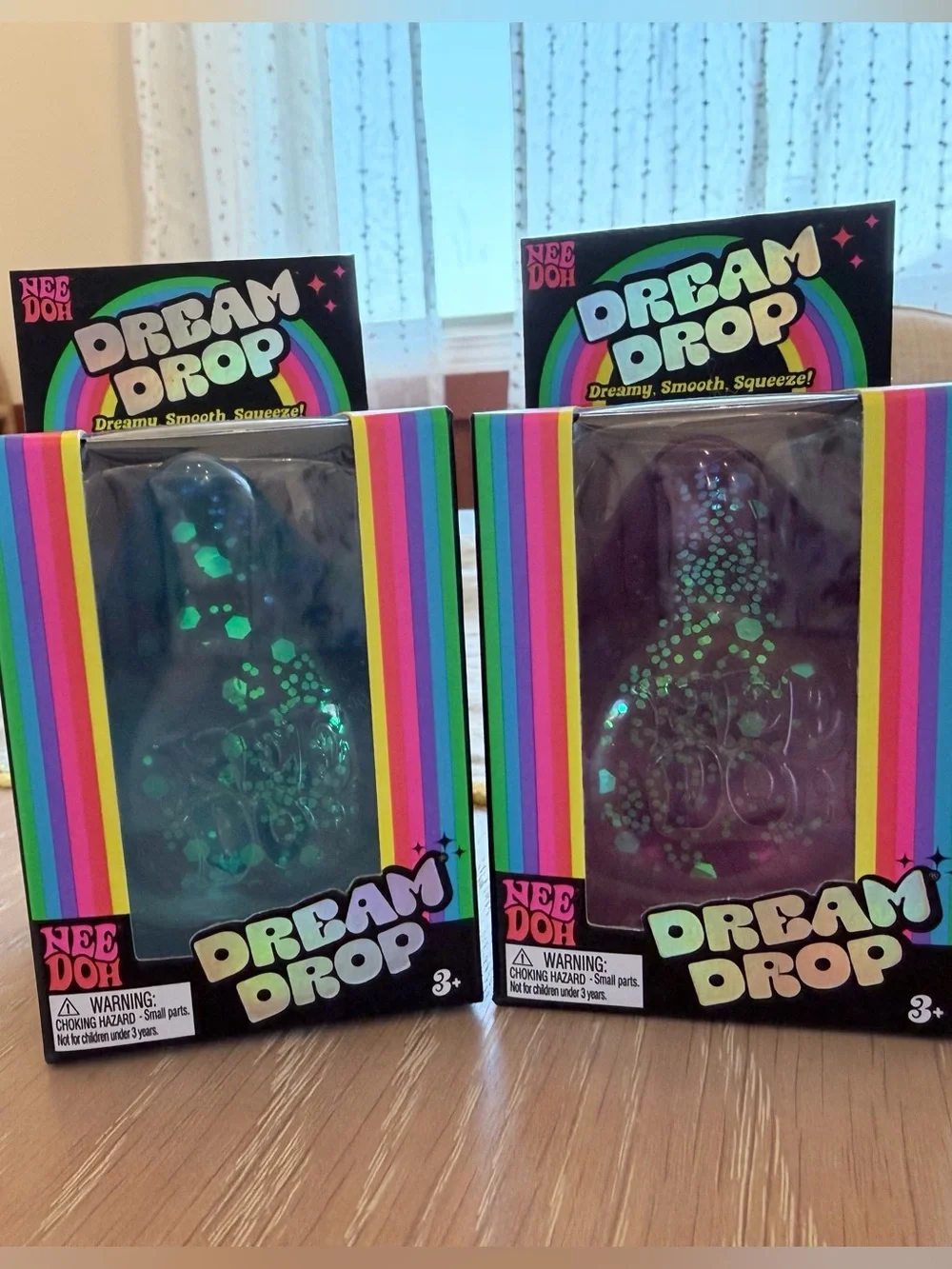 NeeDoh Dream Drop Bundle of Blue and Purple